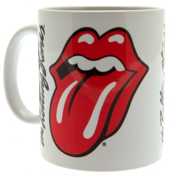 The Rolling Stones Lips Mug White One Size