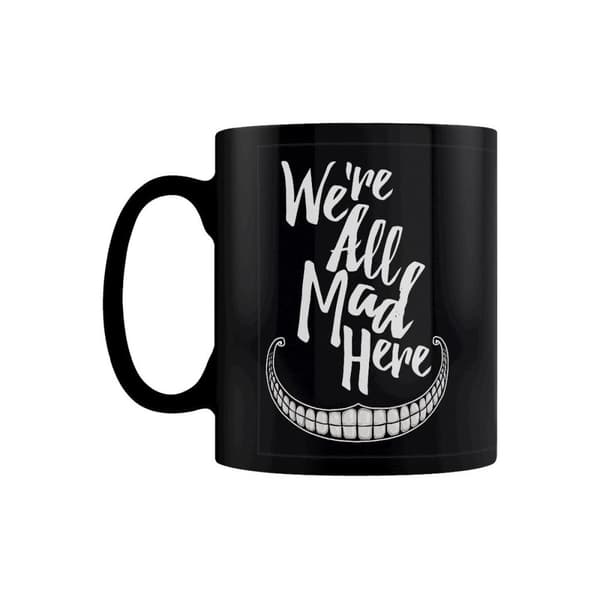 Grindstore Vi er alle sammen gale her krus Black/White One Size