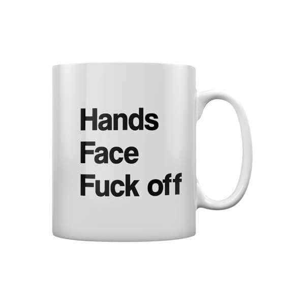 Grindstore Hand Face Fuck Off Mug