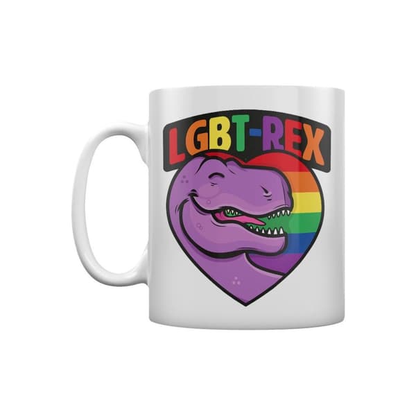Grindstore LGBT-Rex Mug White/Purple One Size