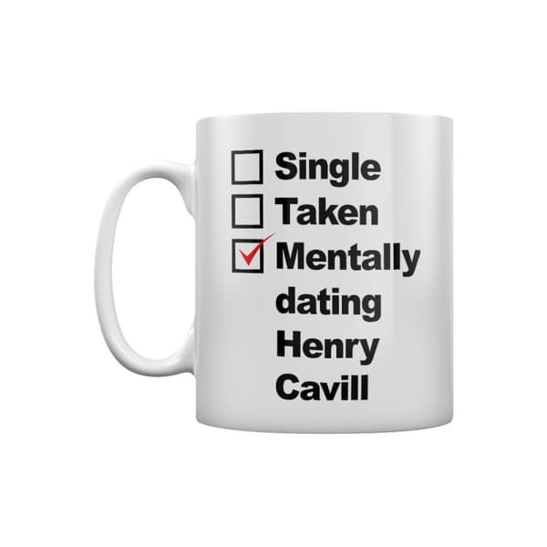 Grindstore Mentalt dating Henry Cavill krus White One Size