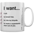 Pikkukuva 2 / 4: Queen I Want Check List Mug