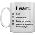 Pikkukuva 1 / 4: Queen I Want Check List Mug