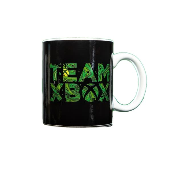 Xbox Gaming varme skiftende krus Black/Green One Size
