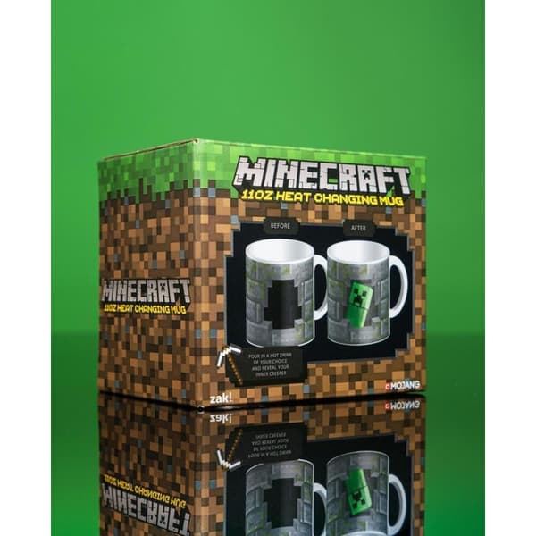 Minecraft Creeper Heat Changing Mug