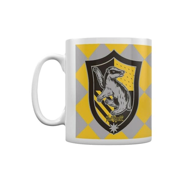 Harry Potter Hufflepuff krus Yellow/Grey/Black/White One Size