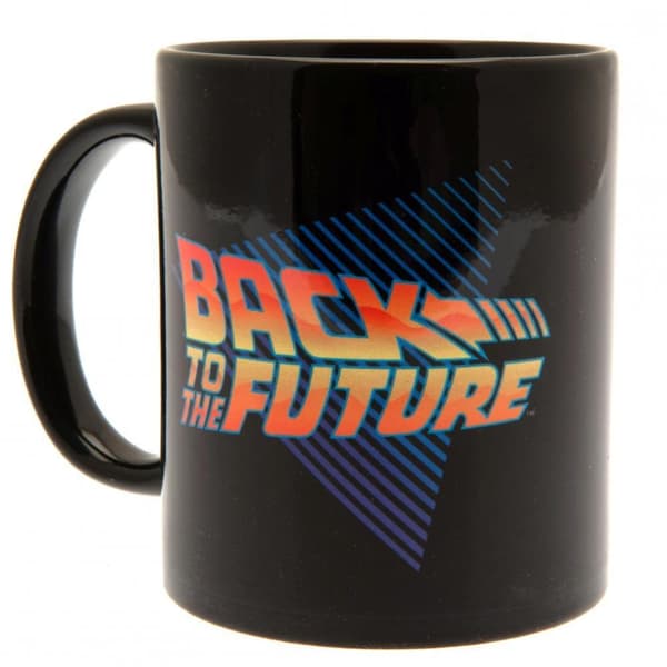 Back To The Future Mugg Black One Size