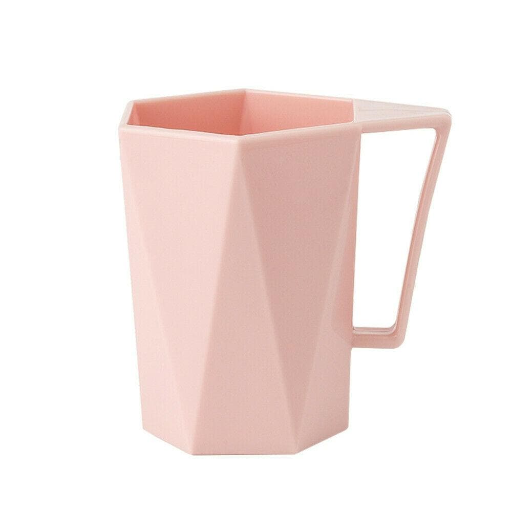 Krus i Plast, Geometrisk - Rosa