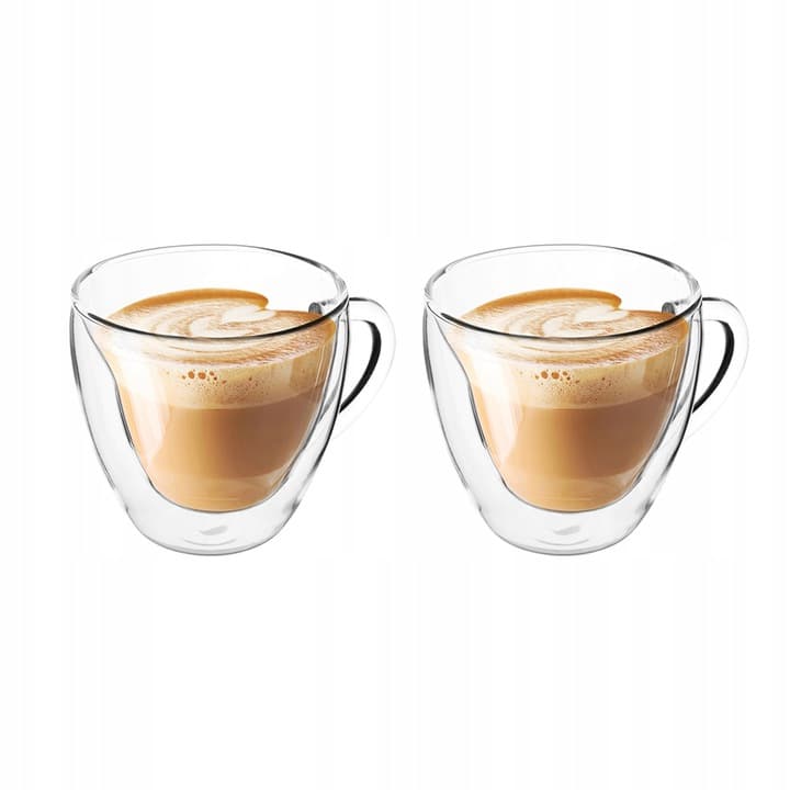 TERMAGLASÖGON Hjärta kaffeservis 250ml 2 st