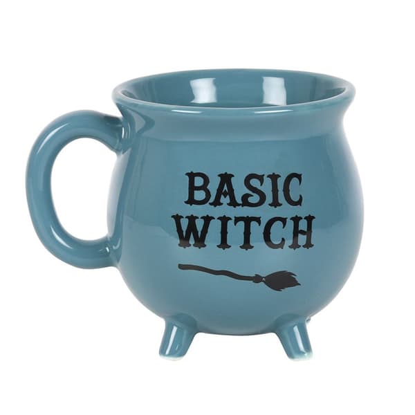 Something Different Basic Witch Cauldron Mug Blue One Size