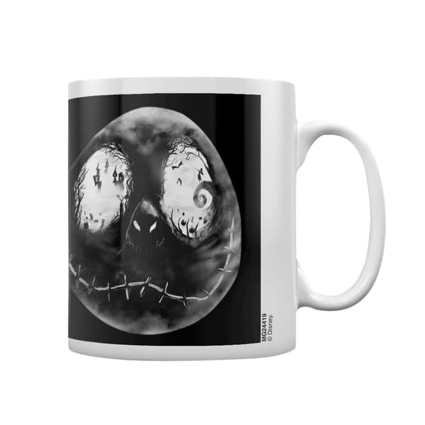 Nightmare Before Christmas Jack Skellington Mug Black/White One Size
