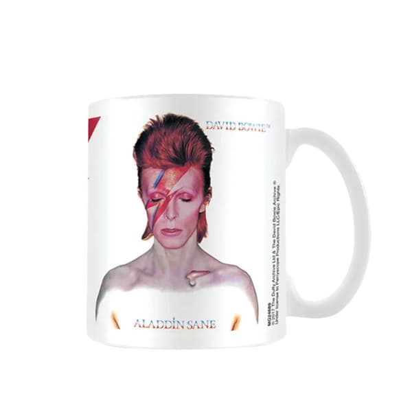 David Bowie Aladdin Sane Mug White One Size