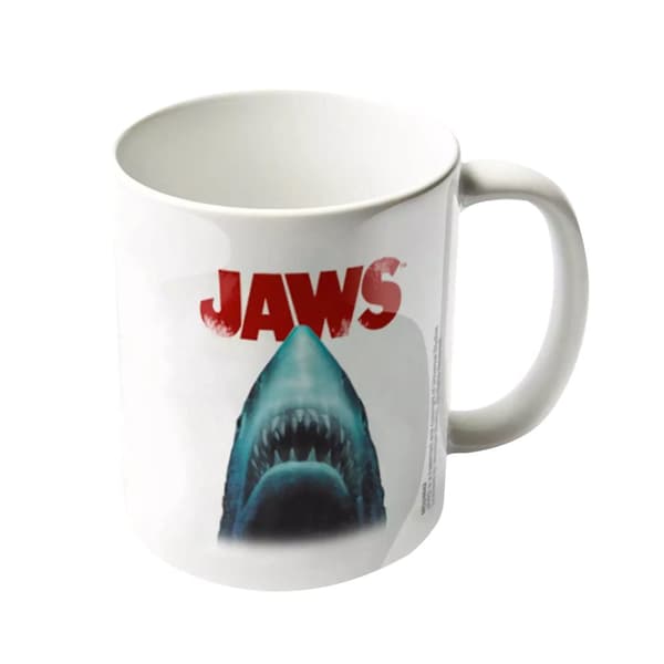 Jaws Hajhoved krus Blue/White/Blood Red One Size
