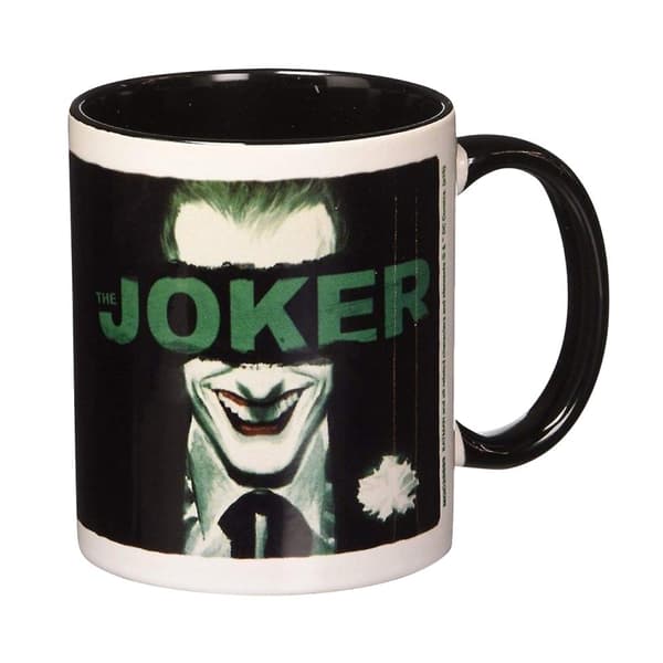 The Joker Put On A Happy Face Mug Black/Dark Green/White One Size