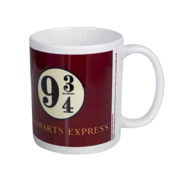 Harry Potter Platform 9 3/4 Mug Burgundy/Cream/Black One Size