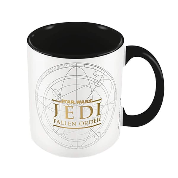 Star Wars: Jedi Fallen Order Logo Mug White/Black One Size