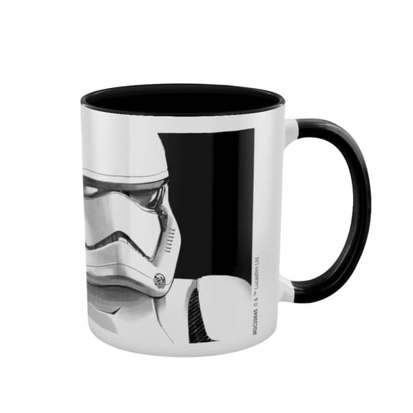 Star Wars: The Rise of Skywalker Mørk stormtrooper krus Black/White One Size