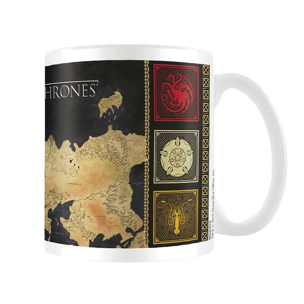 Game of Thrones Kort krus Black/White/Beige One Size