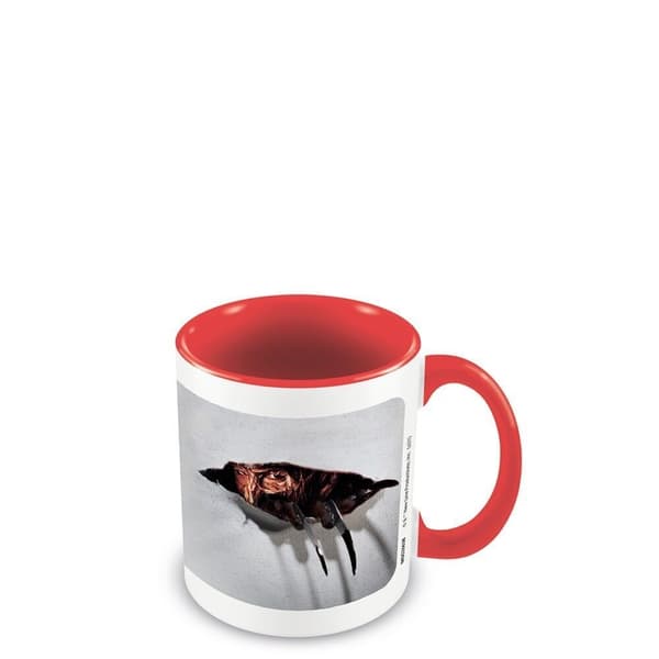 Nightmare On Elm Street Ripped Mug Red/Grey One Size