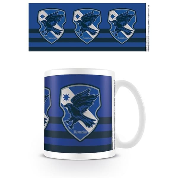 Harry Potter Ravenclaw Stripe Mug Navy/Black One Size