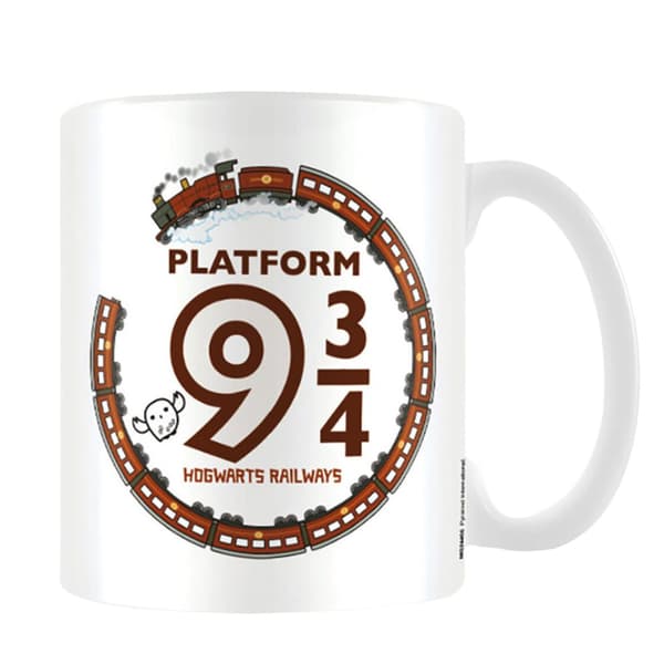 Harry Potter Chibi Platform 9 3/4 krus White One Size