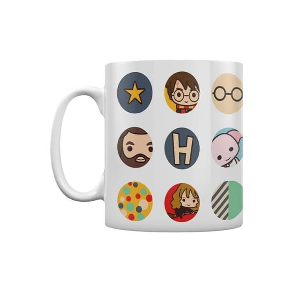 Harry Potter Chibi Circles Mug White One Size