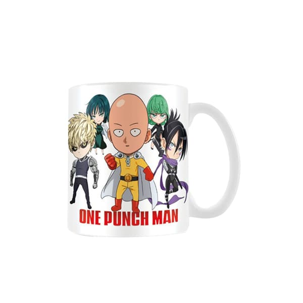 One Punch Man Chibi Mug White/Multicoloured One Size