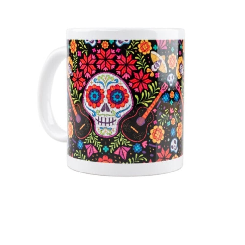 Coco Mugg med broderad dödskalle