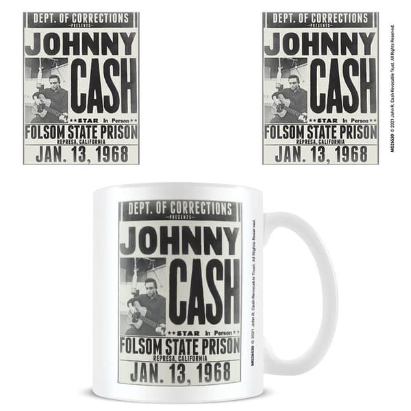 Johnny Cash Folsom State Prison Mug