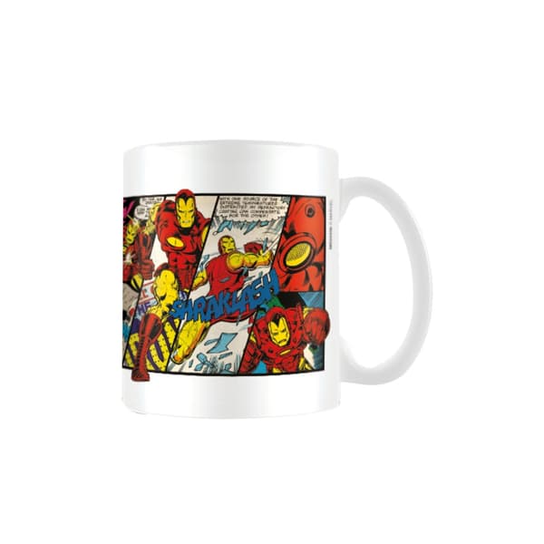 Marvel Panel Iron Man krus White/Red/Yellow One Size