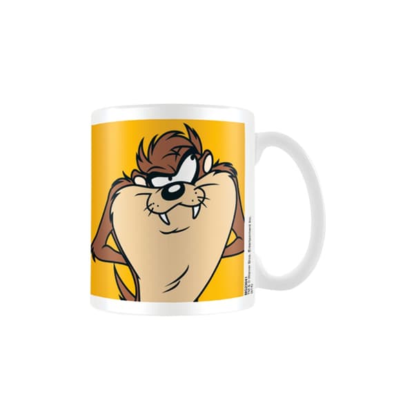 Looney Tunes Taz krus White/Yellow/Brown One Size
