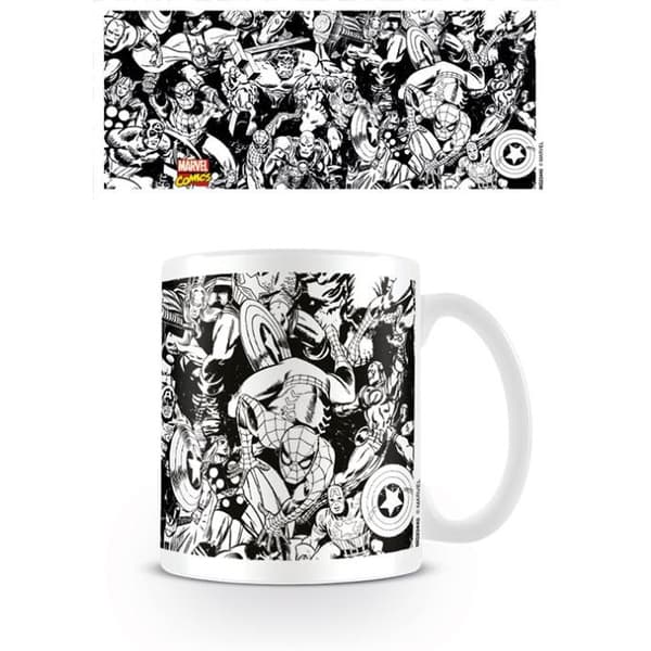 Marvel Tecken Mug