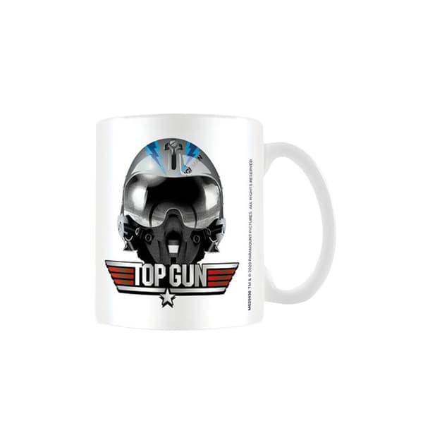 Top Gun Iceman-hjelmkrus Grey/White One Size