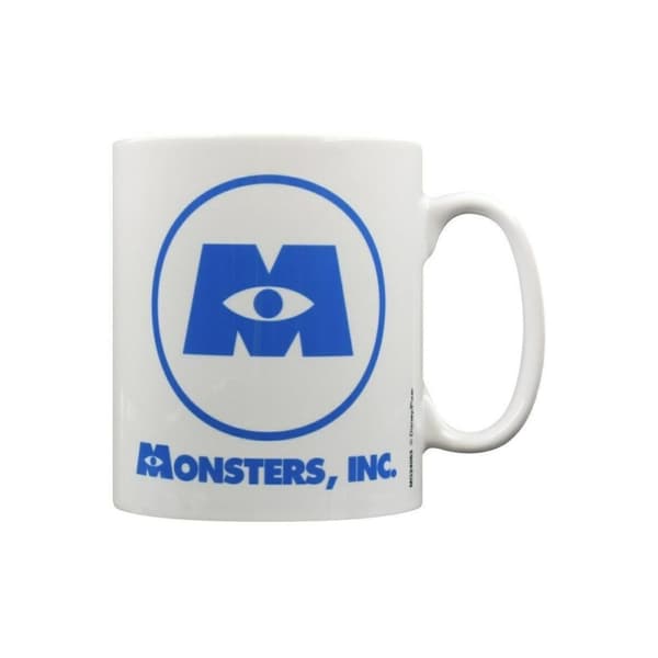 Monsters Inc Mugg med logotyp White/Blue One Size