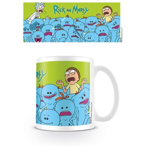Rick And Morty Mr Meeseeks Mug Blue/Green One Size