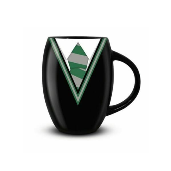 Harry Potter Ovalt Slytherin krus Black/Green One Size