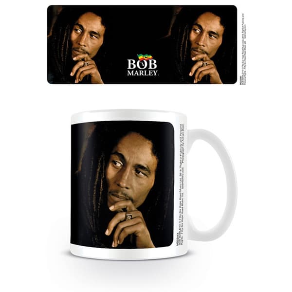 Bob Marley Legende krus Black/White One Size