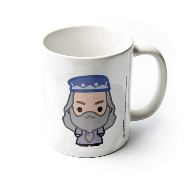 Harry Potter Chibi Dumbledore-mugg White/Blue/Grey One Size