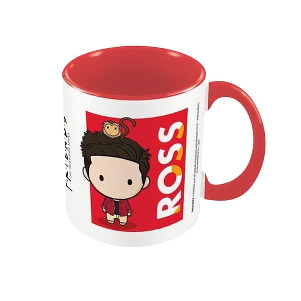 Friends Chibi Ross Mug Red/White One Size