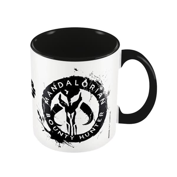 Star Wars: The Mandalorian Sigil Mug White/Black One Size