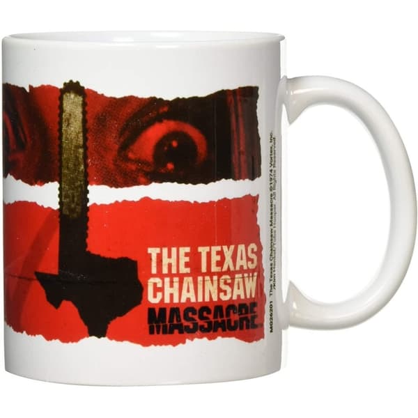 The Texas Chainsaw Massacre Krus af avispapir White/Red/Black One Size