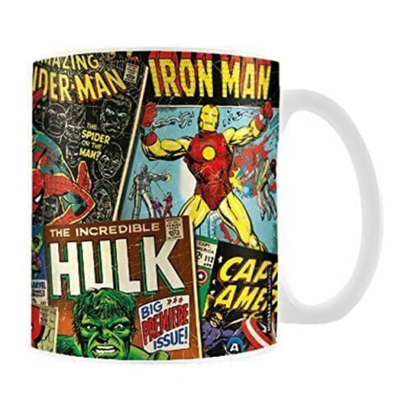 Marvel Retro Comic Cover Mug Multicoloured One Size