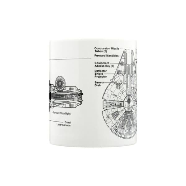Star Wars Millennium Falcon Sketch Mug