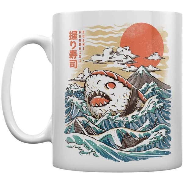 Ilustrata Sharkiri Sushi Mug