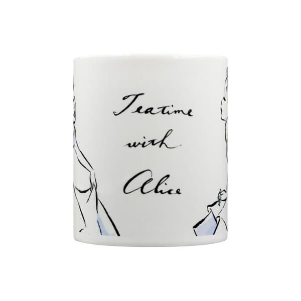 Alice In Wonderland Teatime med Alice krus