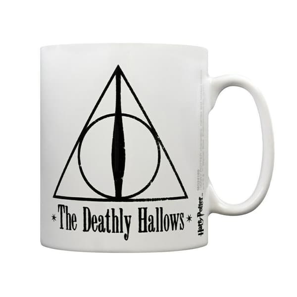 Harry Potter Master of Death krus White/Black One Size