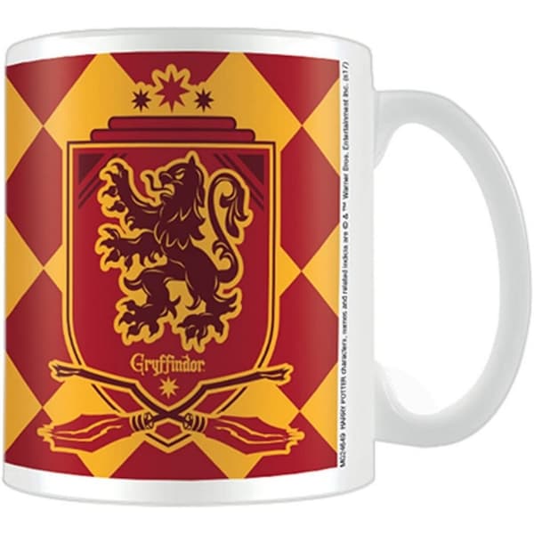 Harry Potter Gryffindor Mug White/Scarlet/Gold One Size