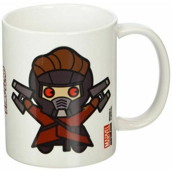 Marvel Kawaii Star-Lord krus White/Grey/Brown One Size