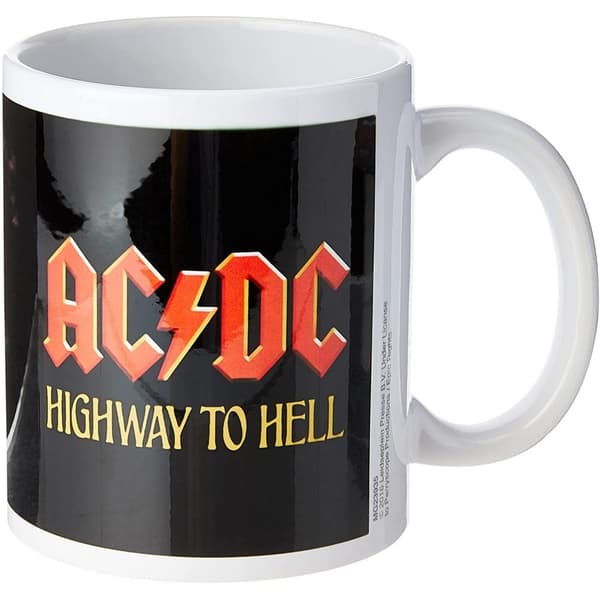 AC/DC Highway To Hell Mug White/Black/Red One Size