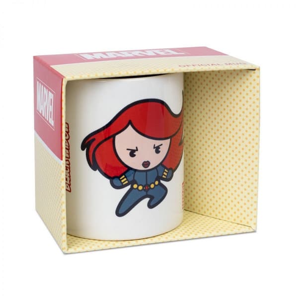 Marvel Kawaii Black Widow Mug